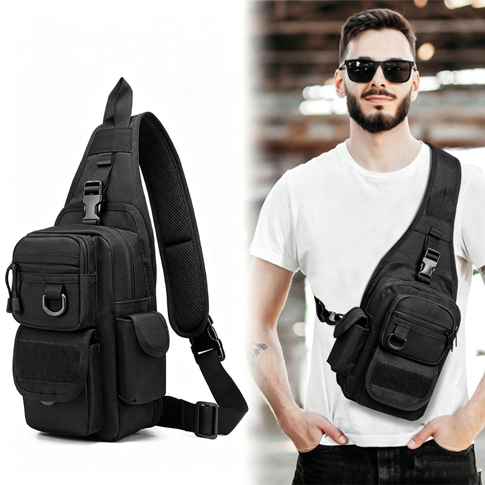 Edc Concealed Carry Backpack - Bolsa Tática para Pistola, Bolsa para
