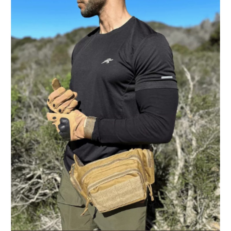 Edc Concealed Carry Fanny Pack - 1 unidade de bolsa tática à
