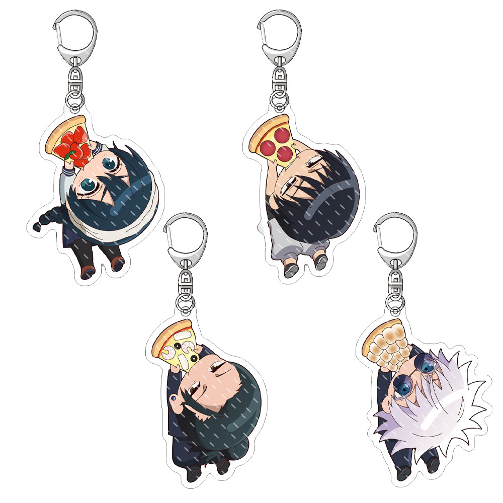 Edc Deep Carry - Anime jujutsu kaisen pingente chaveiro do