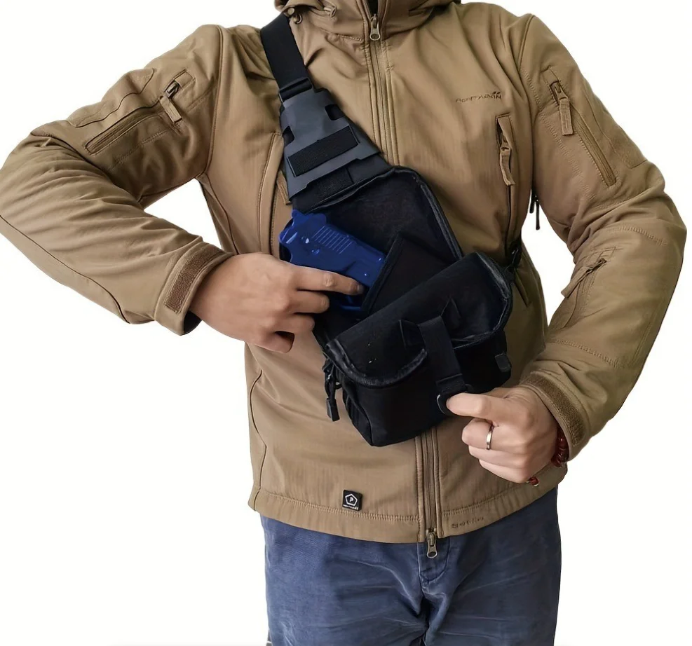 Bolsa Tática Transversal para  - Edc Concealed Carry Fanny Pack avaliação e preço