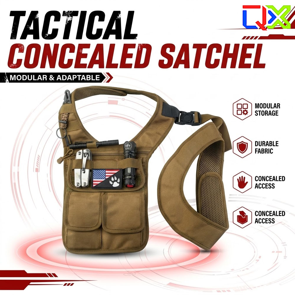 Bolsa Tática Oculta QX para Om - Edc Carry For Men avaliação e preço