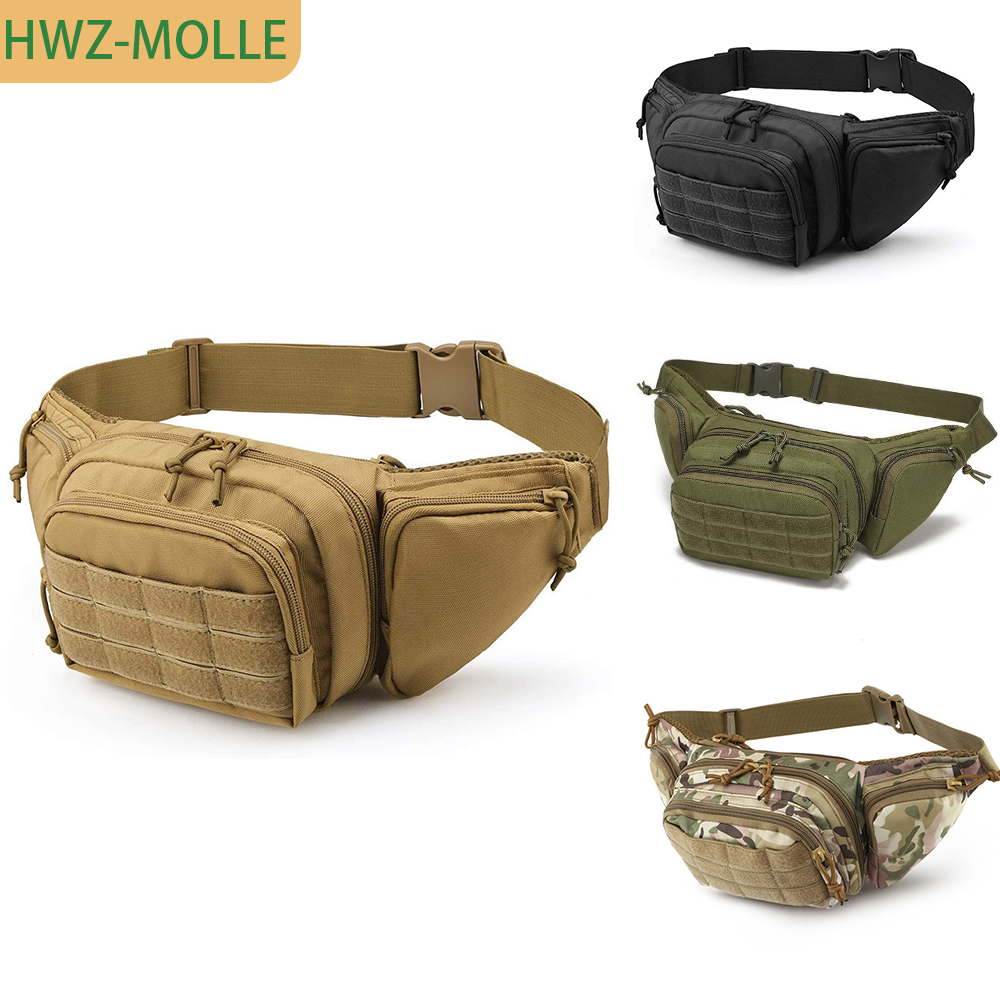 Bolsa Tática Molle para Cintur - Edc Concealed Carry Fanny Pack avaliação e preço