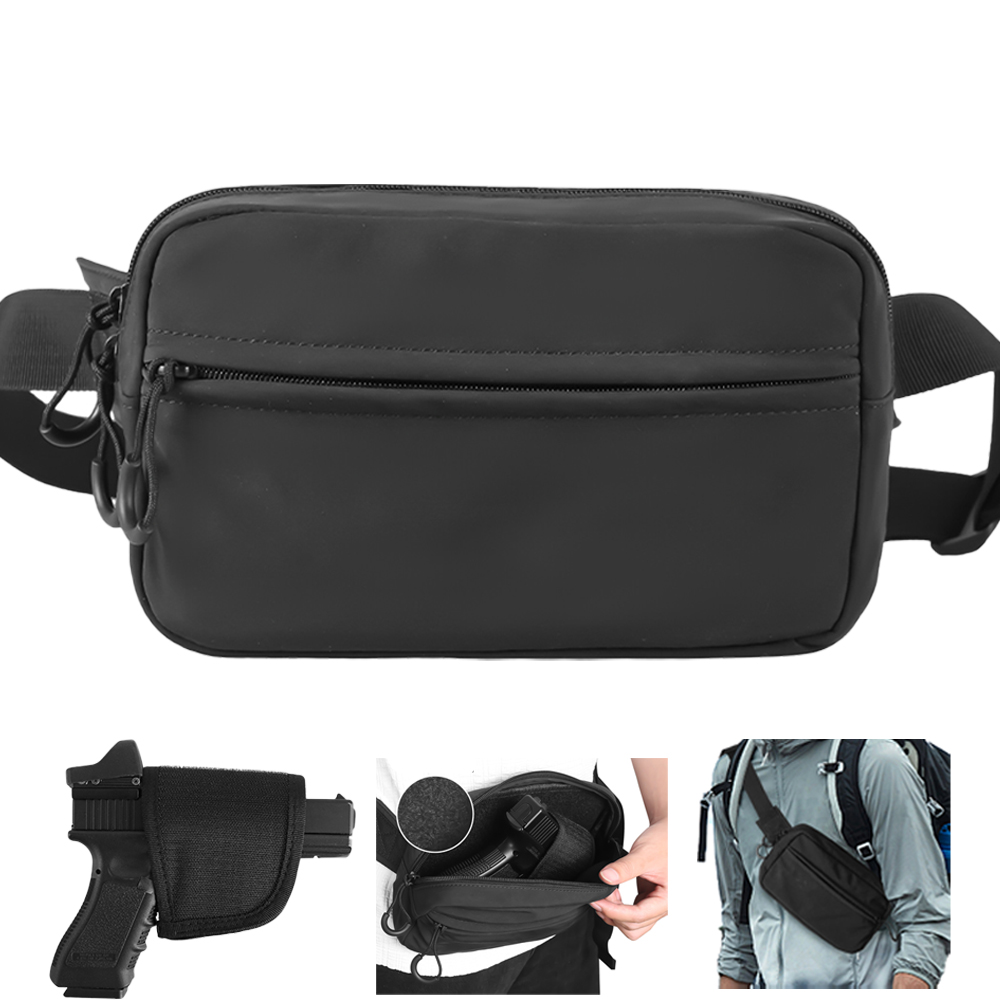 Bolsa tática crossbody para pi - Edc Concealed Carry Fanny Pack avaliação e preço