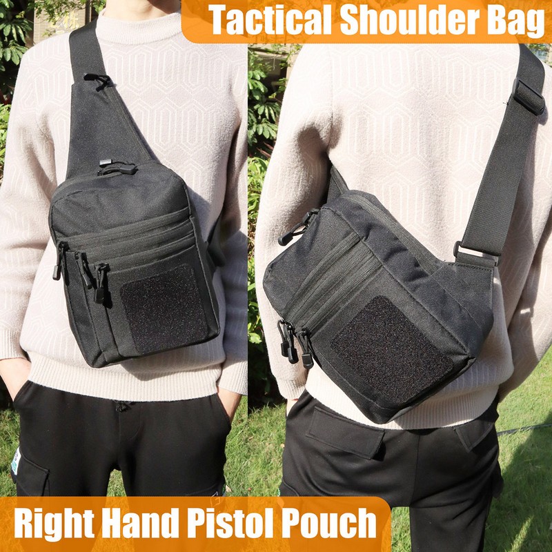 Novo saco de peito tático cold - Edc Concealed Carry Backpack avaliação e preço