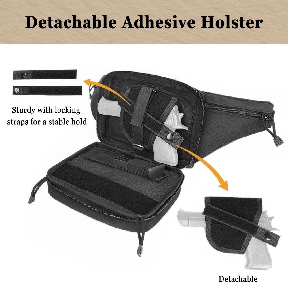 Bolsa Tática para Pistola com  - Edc Concealed Carry Fanny Pack avaliação e preço