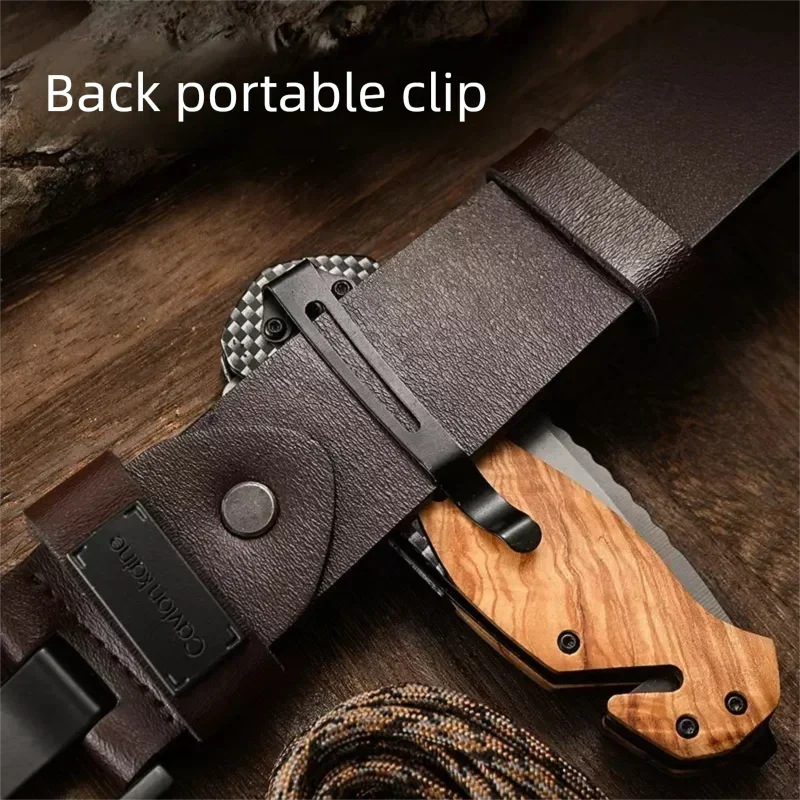 Faca Dobrável com Padrão Damas - Edc Concealed Carry Knife avaliação e preço