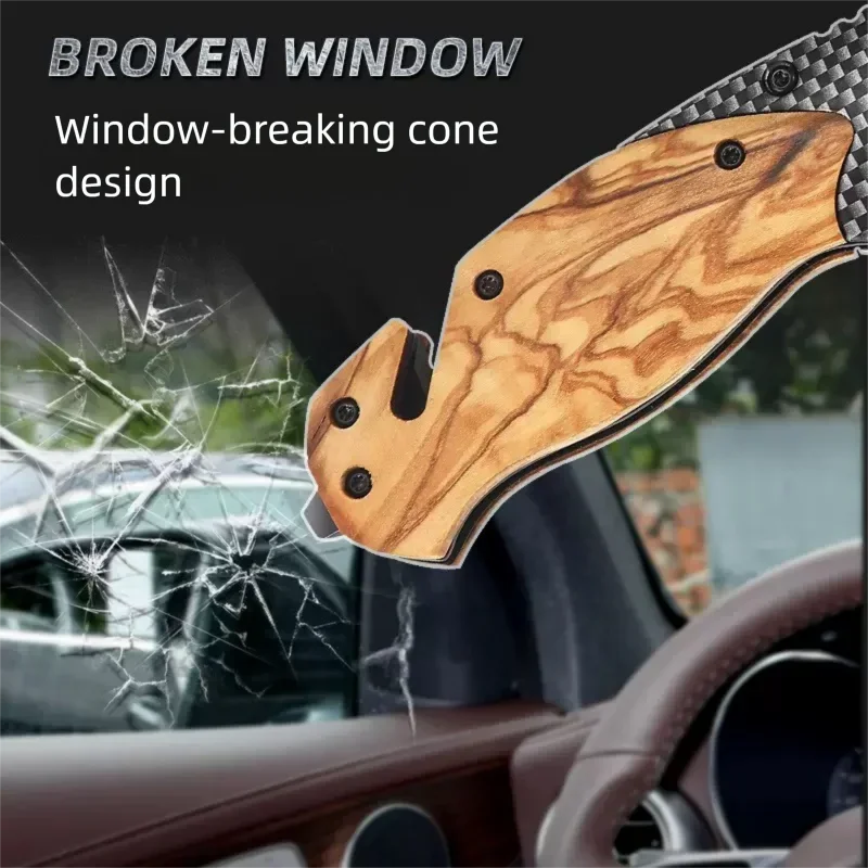 Faca Dobrável com Padrão Damas - Edc Concealed Carry Knife avaliação e preço