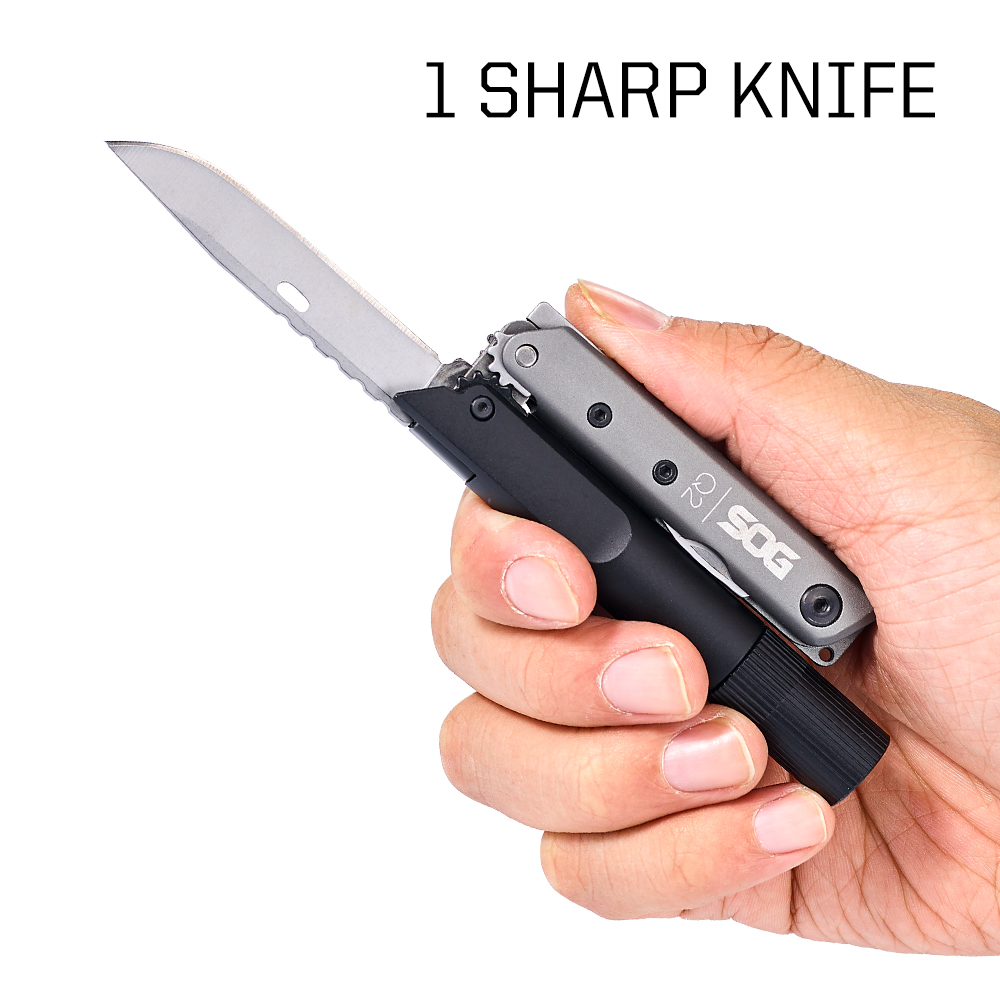Sog baton q2 4 em 1 multi-ferr - Edc Carry Knife avaliação e preço