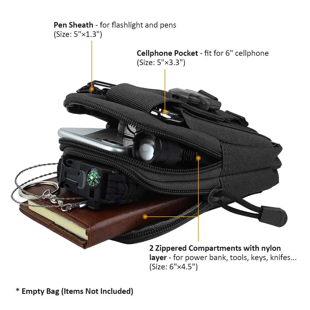 Bolsa de Cintura Tática Multif - Edc Deep Carry avaliação e preço
